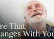 older male patient smiling